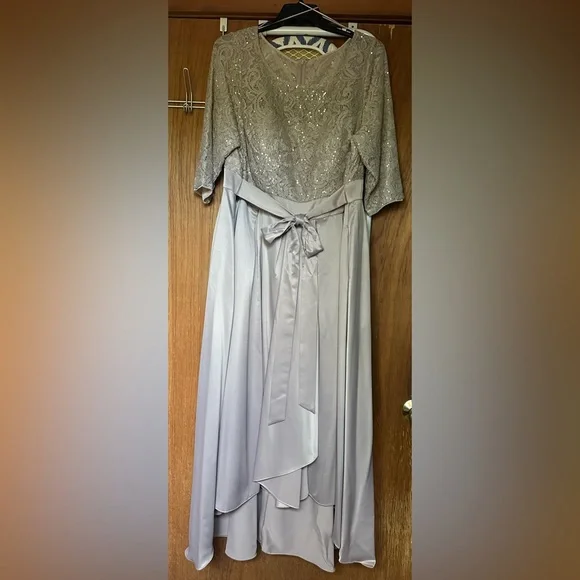 Alex Evenings dress, mother of the bride, high-low, plus size 20W, NWT - Picture 7 of 12